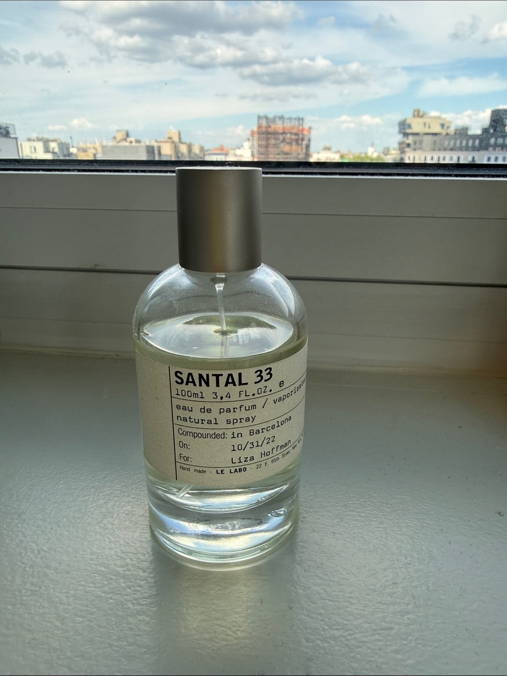 Le Labo Santal 33 eau de parfum